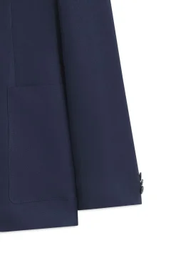 Two-piece extra-slim-fit suit in linen twill
