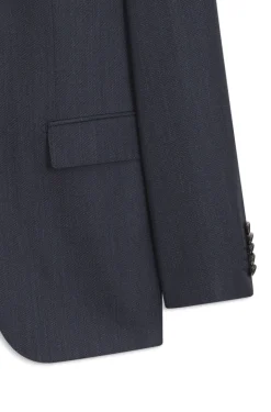 Two-piece regular-fit suit in Italian virgin wool