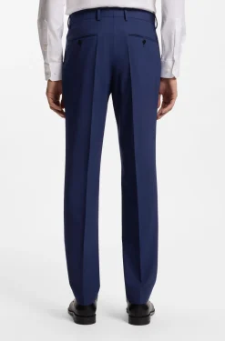 Two-piece regular-fit suit in stretch wool
