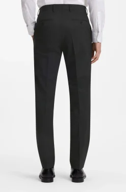 Two-piece regular-fit suit in stretch wool