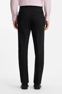 Two-piece regular-fit suit in stretch wool