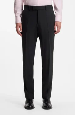 Two-piece regular-fit suit in stretch wool