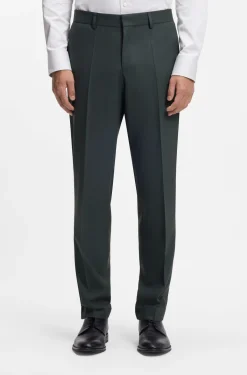 Two-piece regular-fit suit in stretch cloth