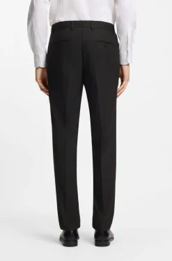 Two-piece regular-fit suit in stretch cloth