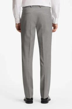 Two-piece slim-fit suit in a wool blend