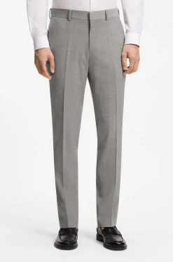 Two-piece slim-fit suit in a wool blend