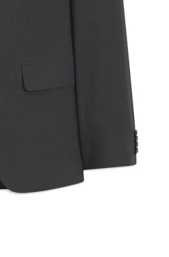 Two-piece slim-fit suit in a wool blend