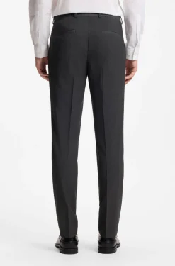 Two-piece slim-fit suit in a wool blend