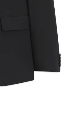 Two-piece slim-fit suit in a wool blend