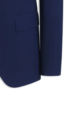 Two-piece slim-fit suit in a wool blend