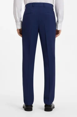 Two-piece slim-fit suit in a wool blend