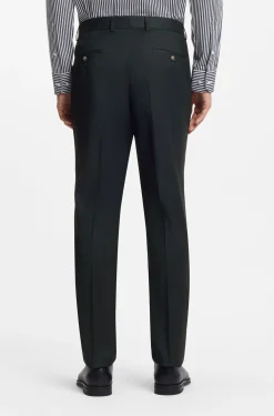 Two-piece slim-fit suit in a wool blend