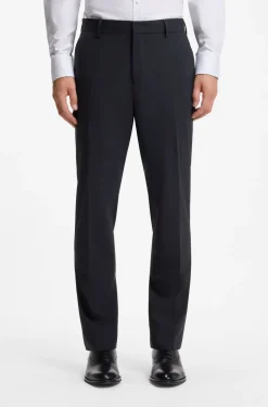 Two-piece slim-fit suit in stretch wool