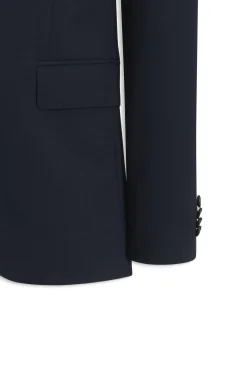 Two-piece slim-fit suit in stretch wool