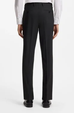 Two-piece slim-fit suit in stretch wool