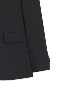 Two-piece slim-fit suit in stretch wool