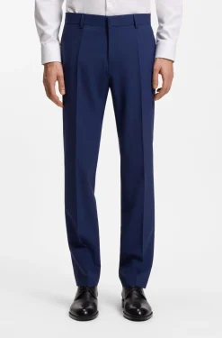 Two-piece slim-fit suit in stretch wool