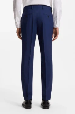 Two-piece slim-fit suit in stretch wool