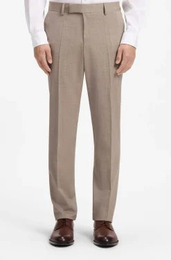 Two-piece slim-fit suit in virgin wool