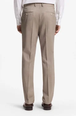 Two-piece slim-fit suit in virgin wool