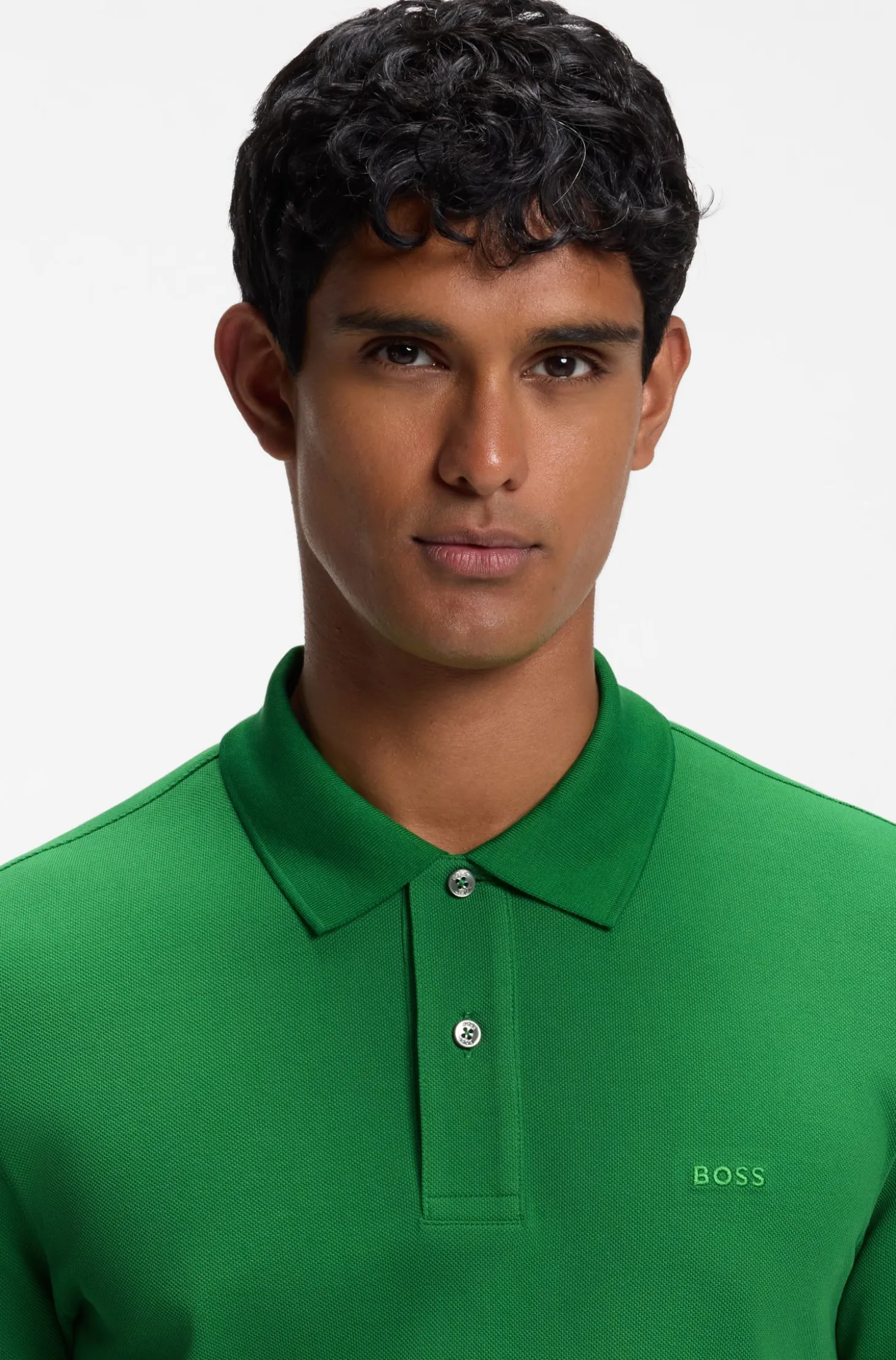 Versatile polo shirt in soft cotton