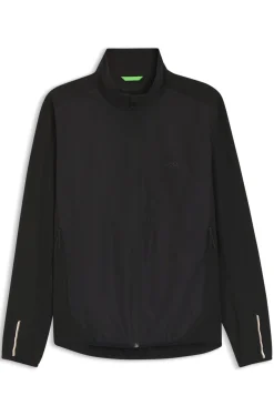 Water-repellent jacket in four-way stretch fabric