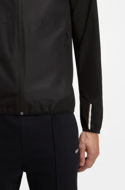 Water-repellent jacket in four-way stretch fabric
