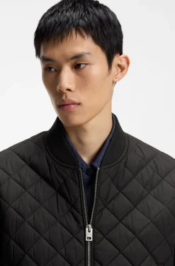 Water-repellent jacket in mixed materials