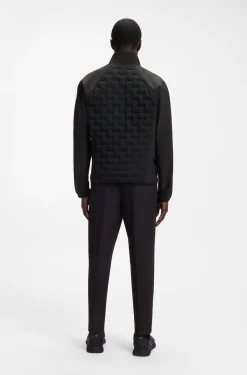 Water-repellent jacket with certified down filling