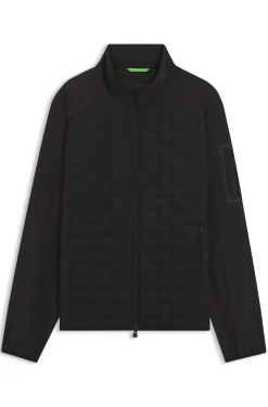 Water-repellent jacket with certified down filling