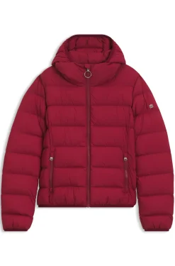 Water-repellent jacket with certified down filling