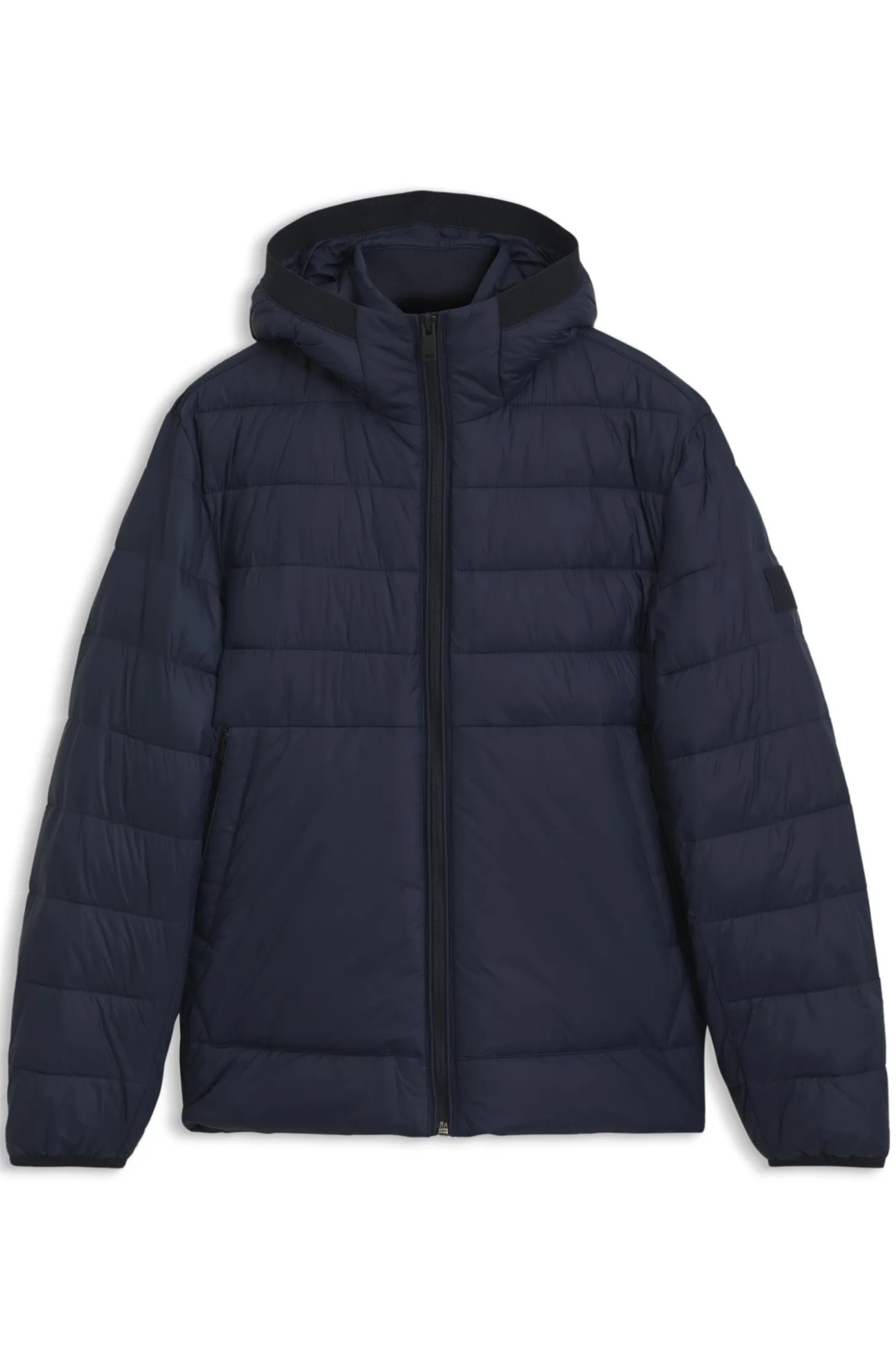 Water-repellent jacket with herringbone tape