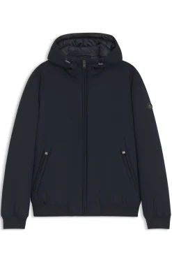 Water-repellent padded jacket with Double B monogram