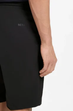 Water-repellent regular-fit shorts in quick-dry twill