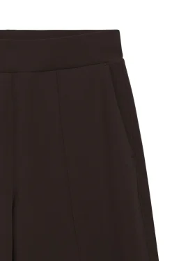 Wide-leg relaxed-fit trousers with Double B logo
