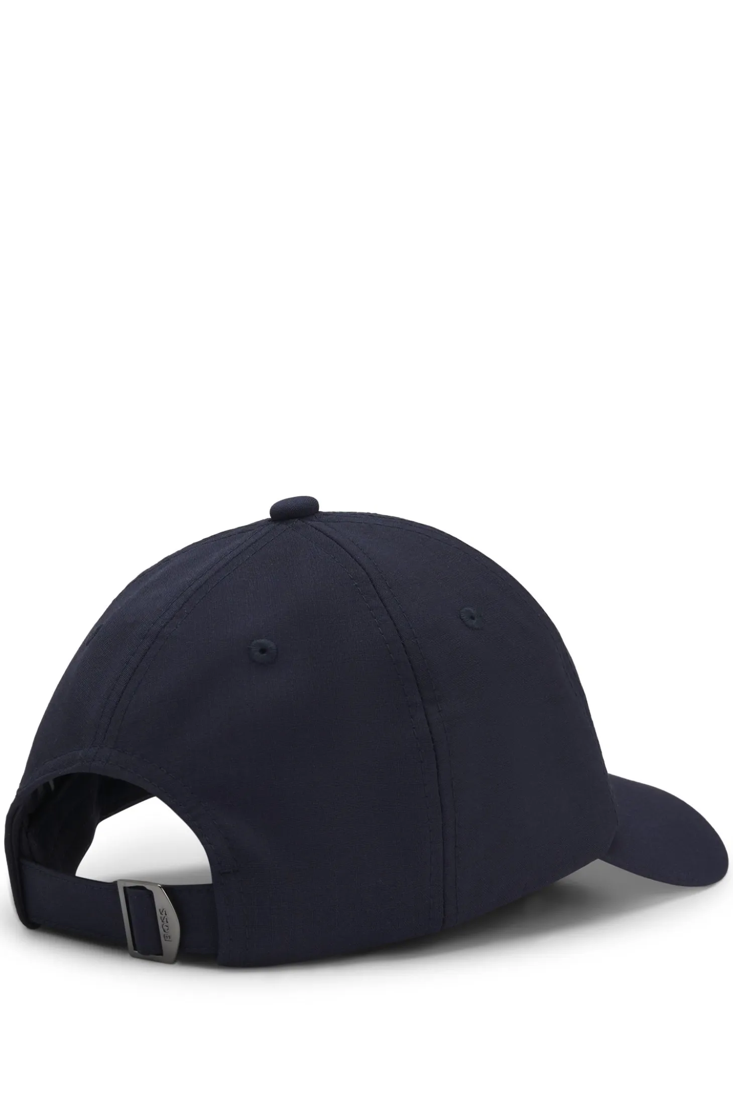 Wool-blend cap with logo lettering
