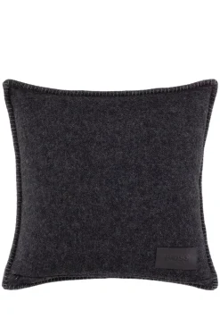 Wool-blend cushion cover with Double B monogram