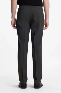Wool-blend two-piece extra-slim-fit suit