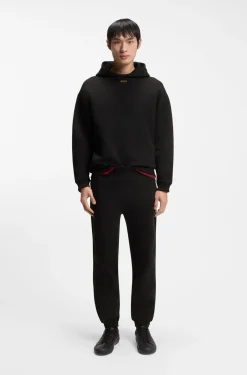 Year of the Horse Cotton-terry hoodie with logo artwork